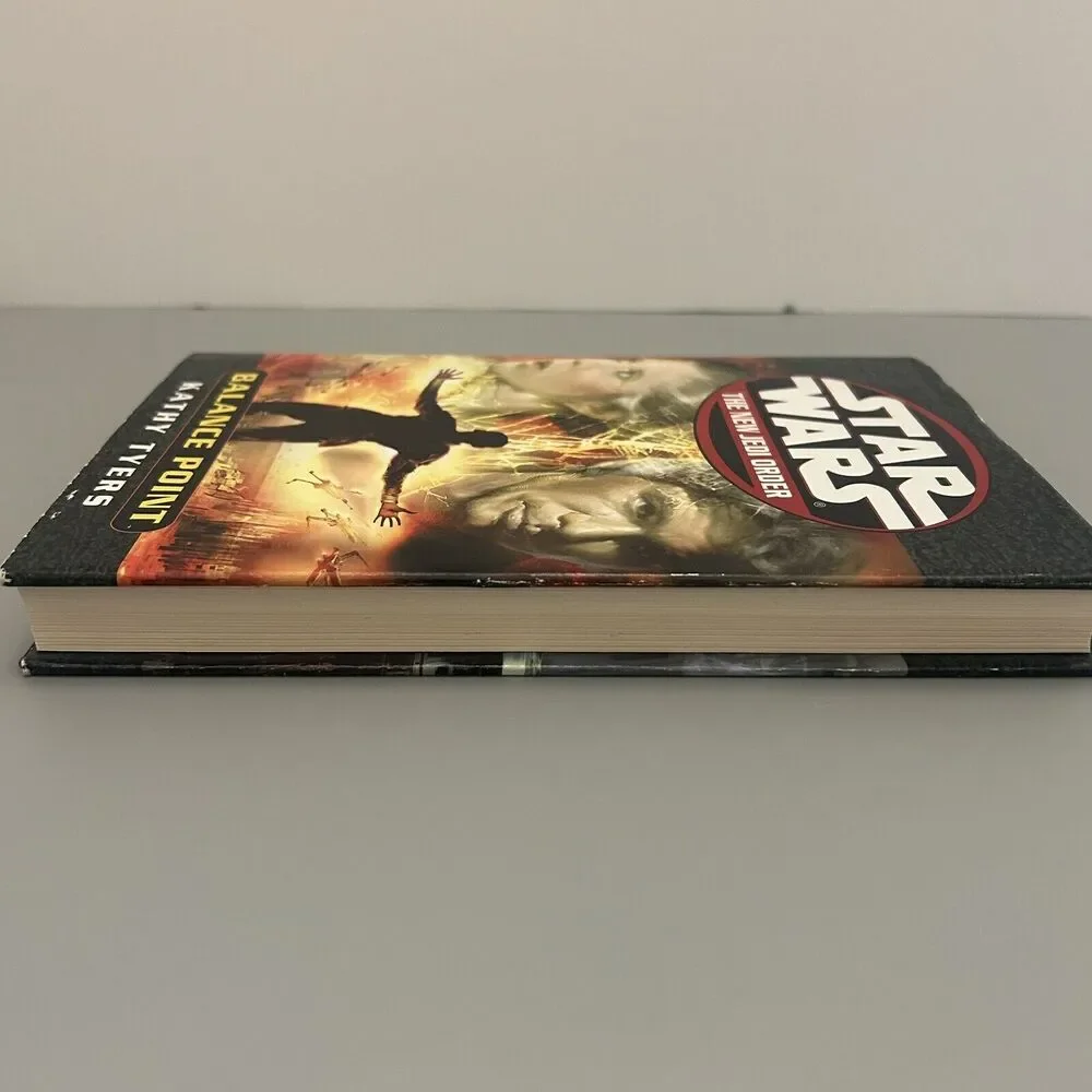 Star Wars The New Jedi Order Balance Point Kathy Tyers HC Book/Dust Jacket VTG